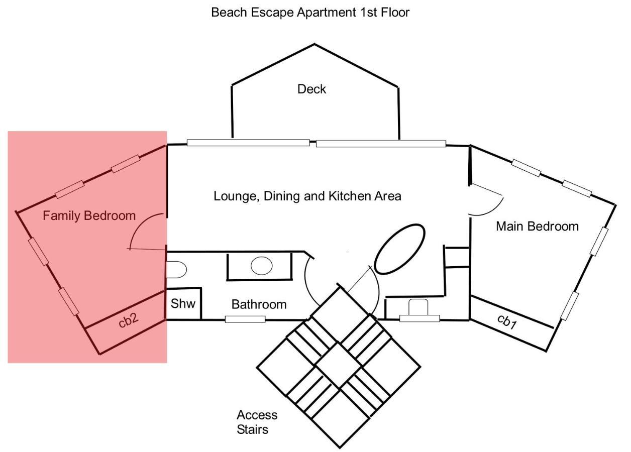 Sandy Point Beach Escape 1 Bedroom Apartment 외부 사진